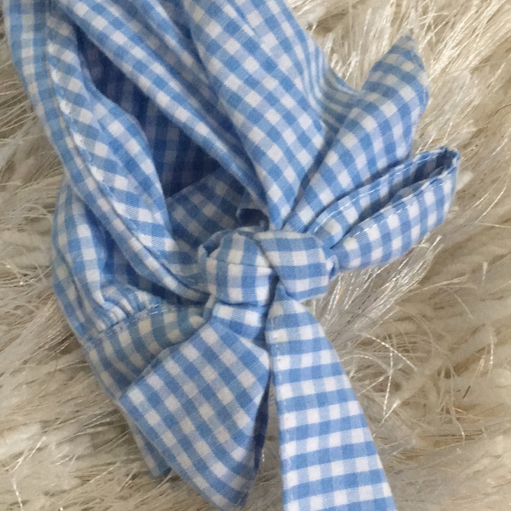 H&M plaid of the shoulder top - Picture 2 of 2